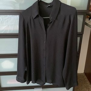 Express Button Down Blouse